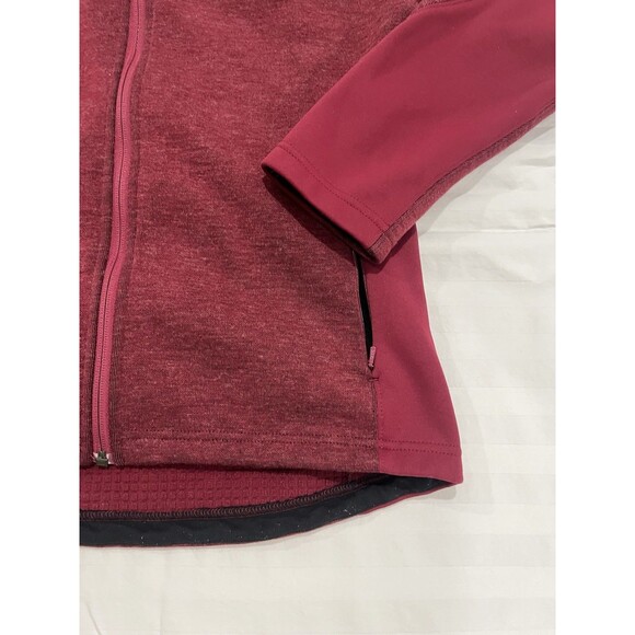 Nike ACG Full Zip Fleece Sweatshirt Size Women’s Medium. Waffle Print Lined Warm - Picture 3 of 11